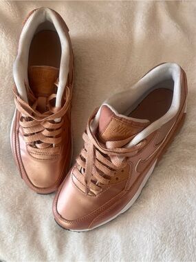 Nike Women’s Air Max Metallic Rose Gold Sneakers